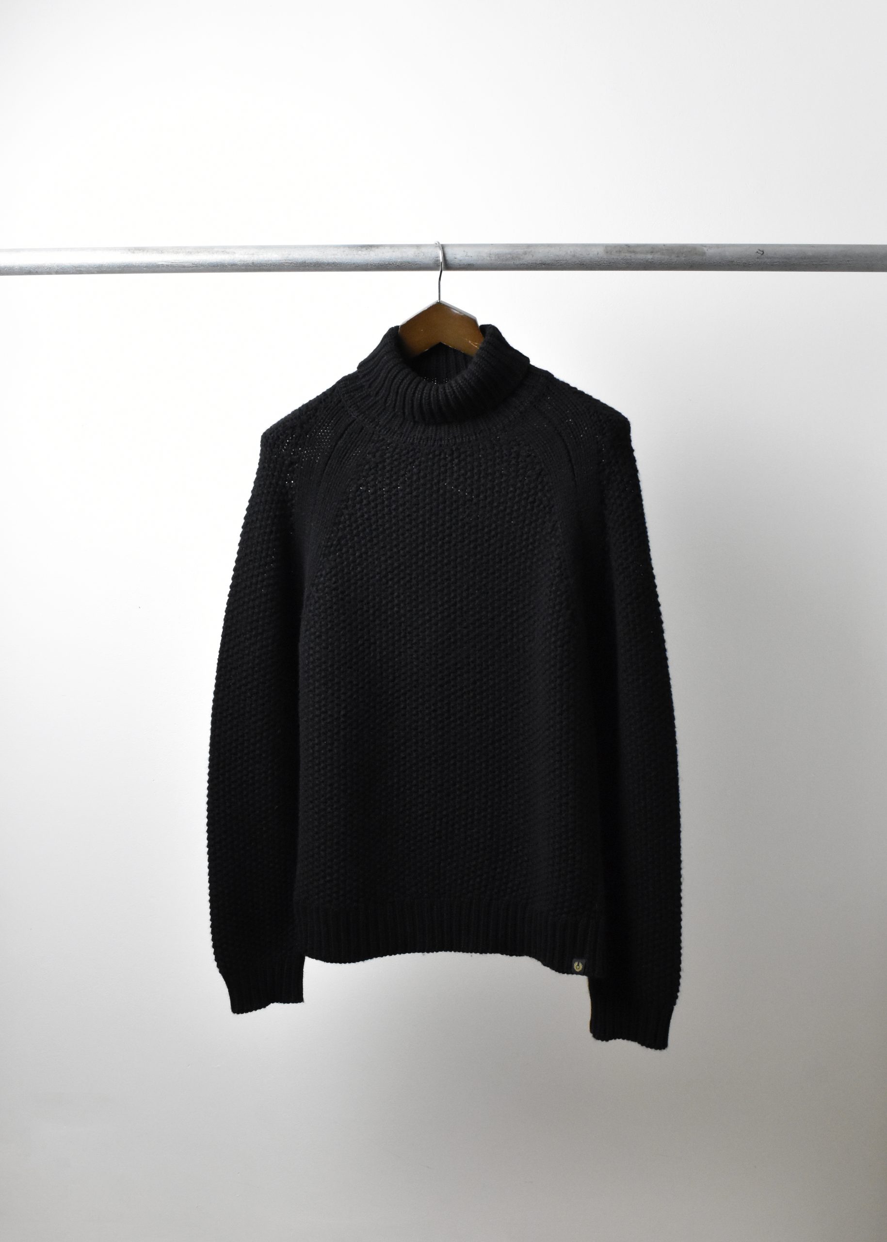 STONE ISLAND SS24 MERCERISED MOCK NECK KNIT (2XL) - Jazzy Badger