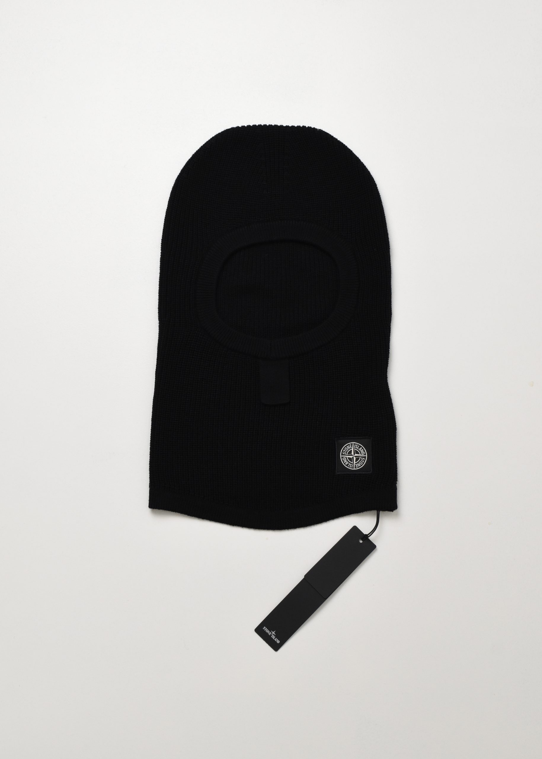 STONE ISLAND AW23 PATCH PROGRAM WOOL BALACLAVA