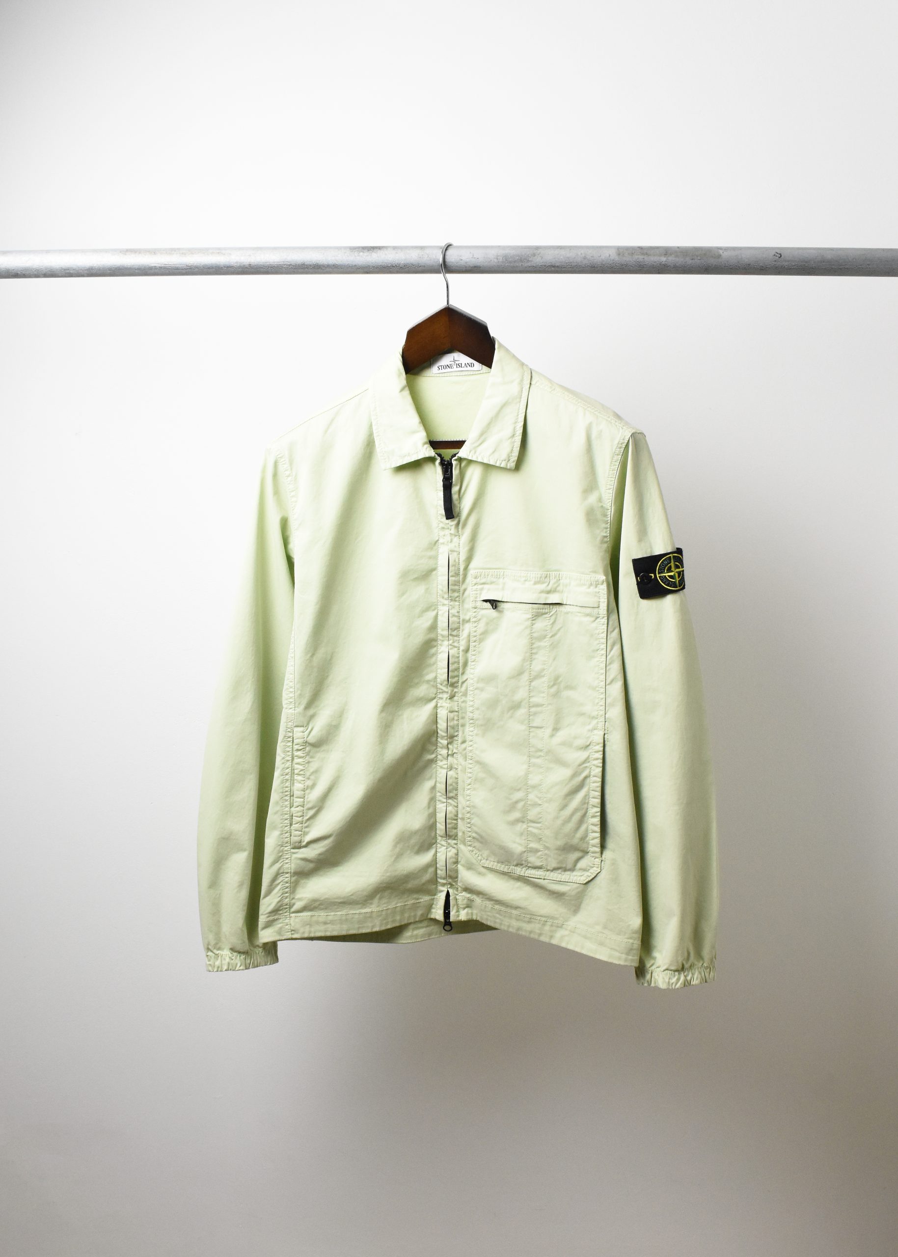 SS02 STONE ISLAND RASO GOMMATO DECK JACKET (M) - Jazzy Badger