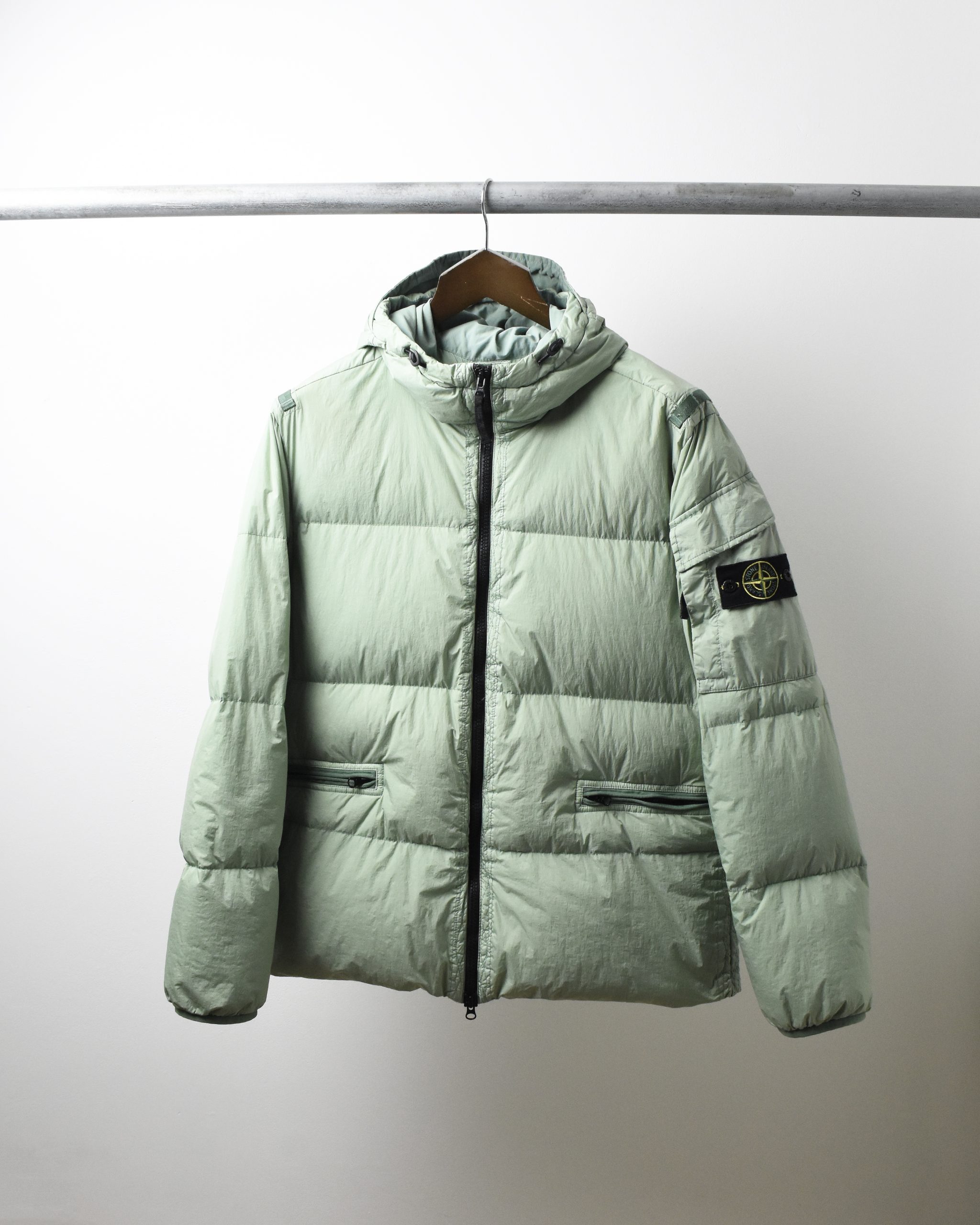 SS02 STONE ISLAND RASO GOMMATO DECK JACKET - Jazzy Badger