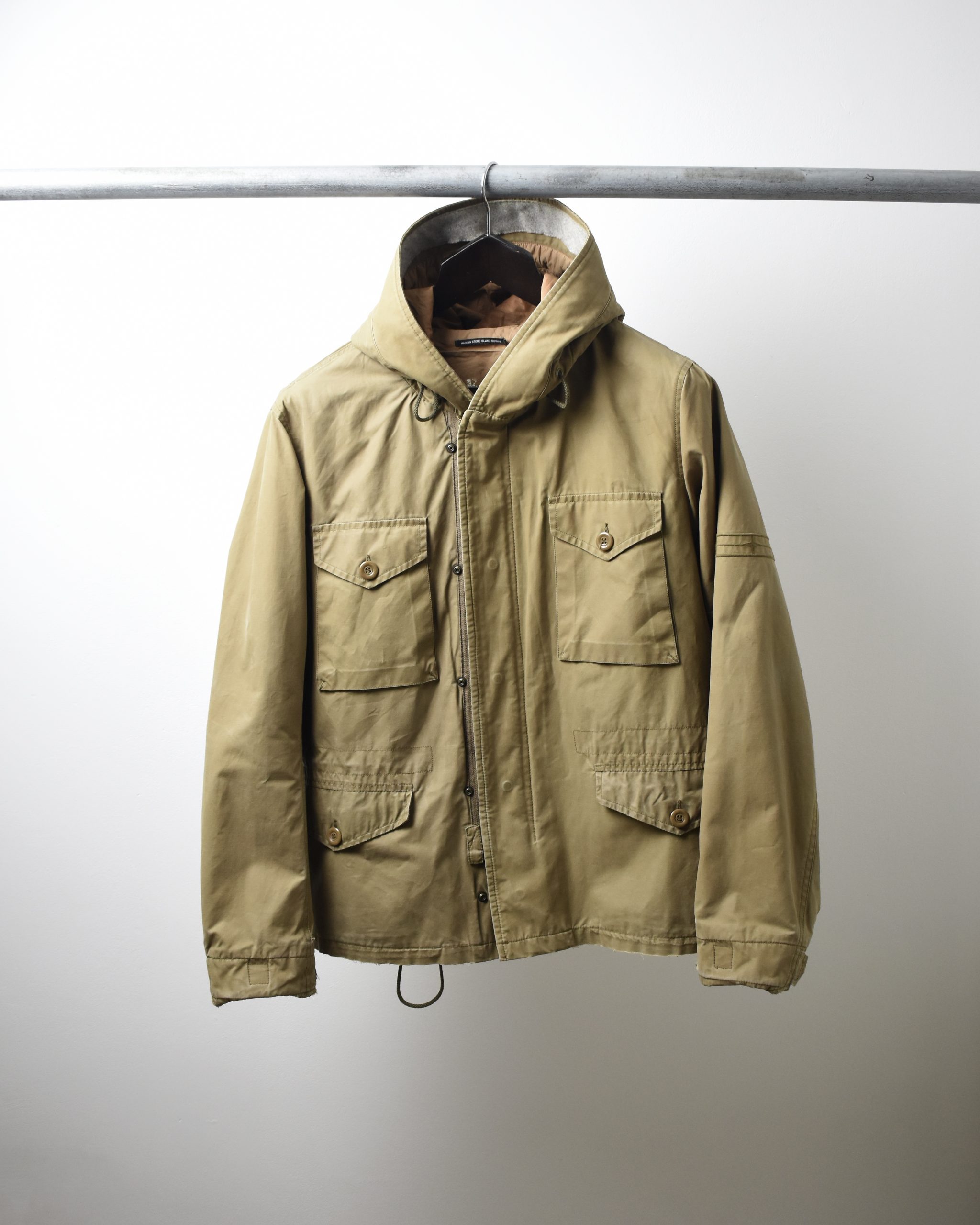 STONE ISLAND SS19 NYLON METAL WATRO RIPSTOP JACKET (L) - Jazzy Badger