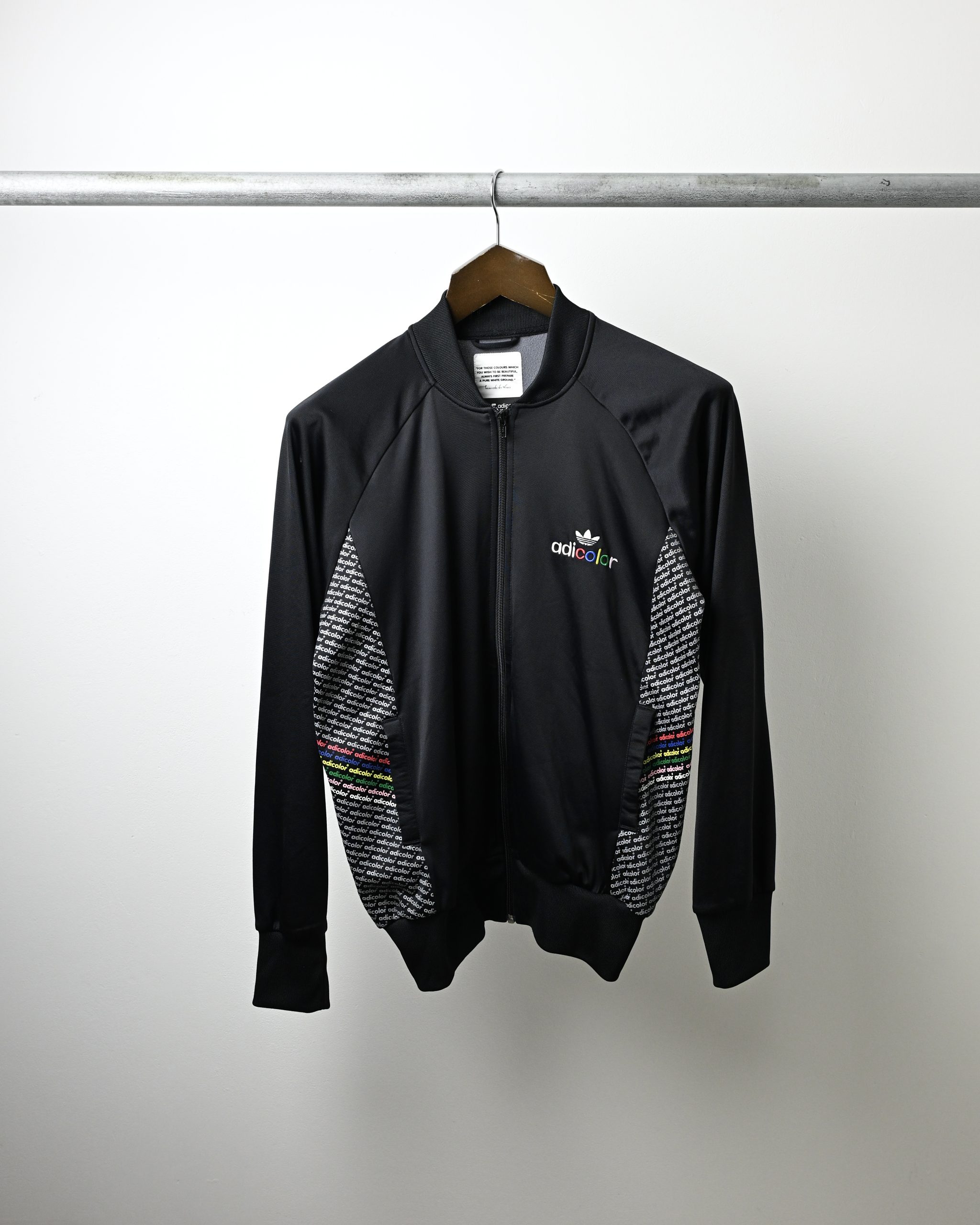 ADIDAS BK5 ADICOLOR BLACK SERIES TRACK JACKET (M)