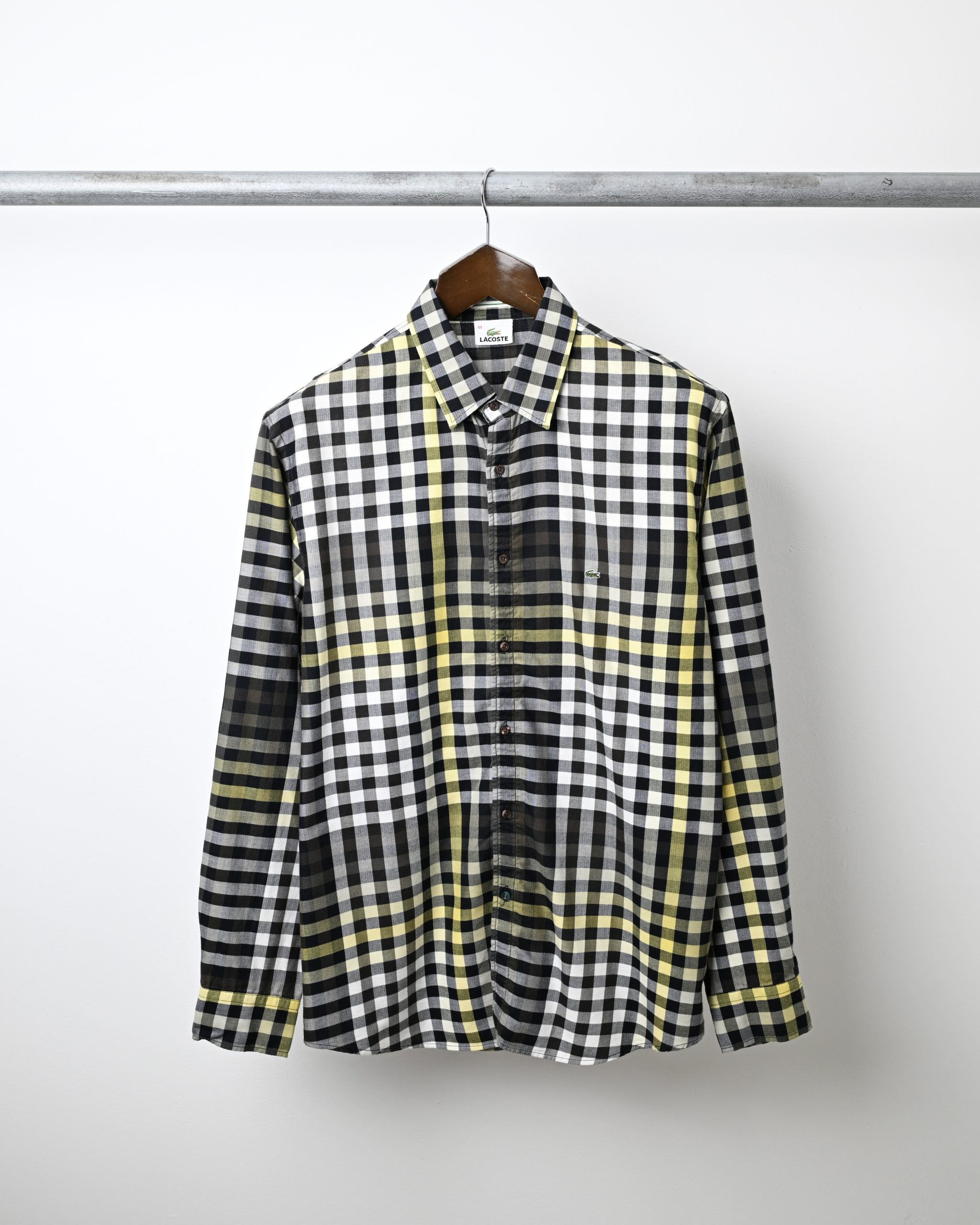 LACOSTE MULTICOLOUR PLAID SHIRT (XL)