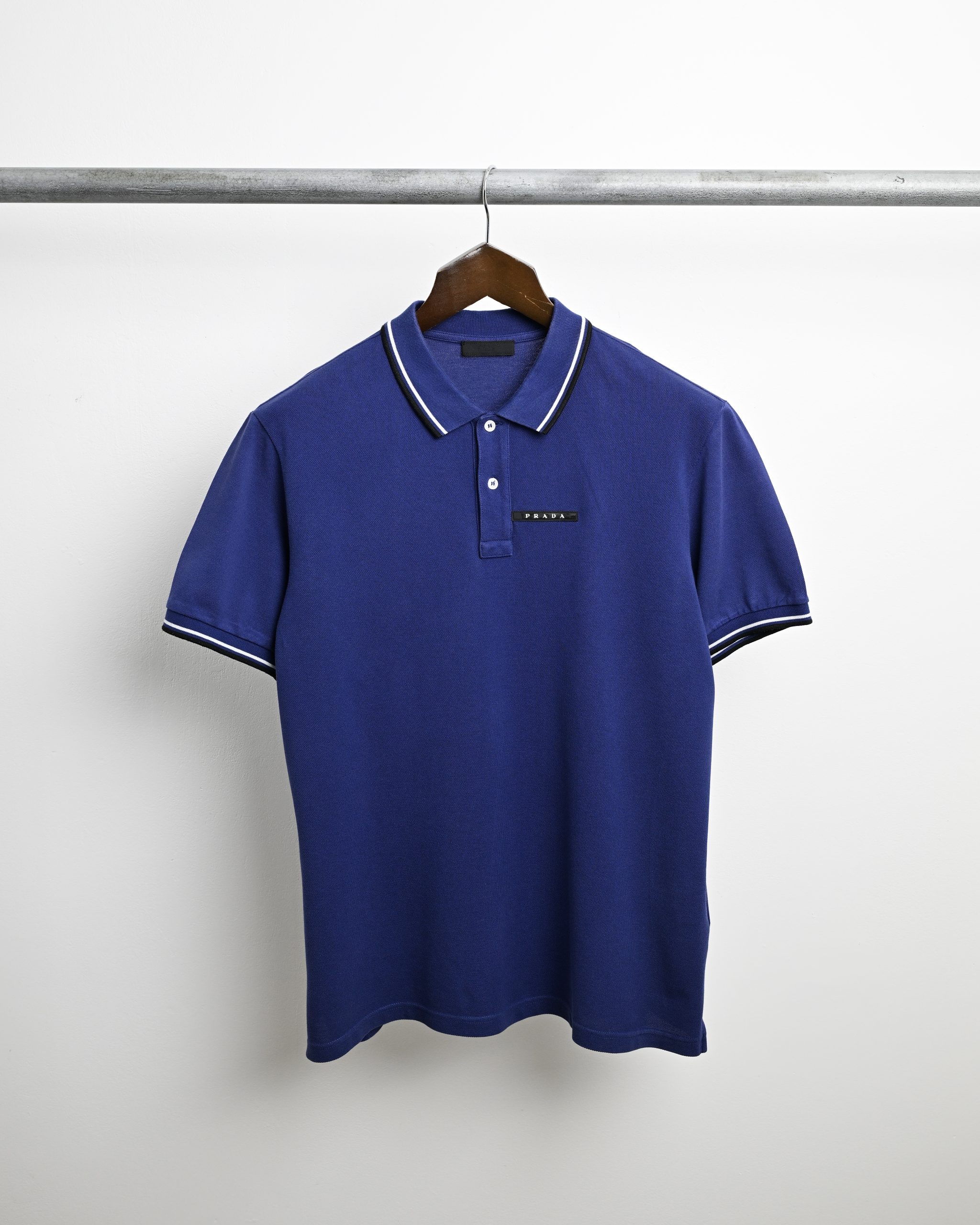 PRADA SPORT SHORT SLEEVE PIQUE POLO (L) - Jazzy Badger