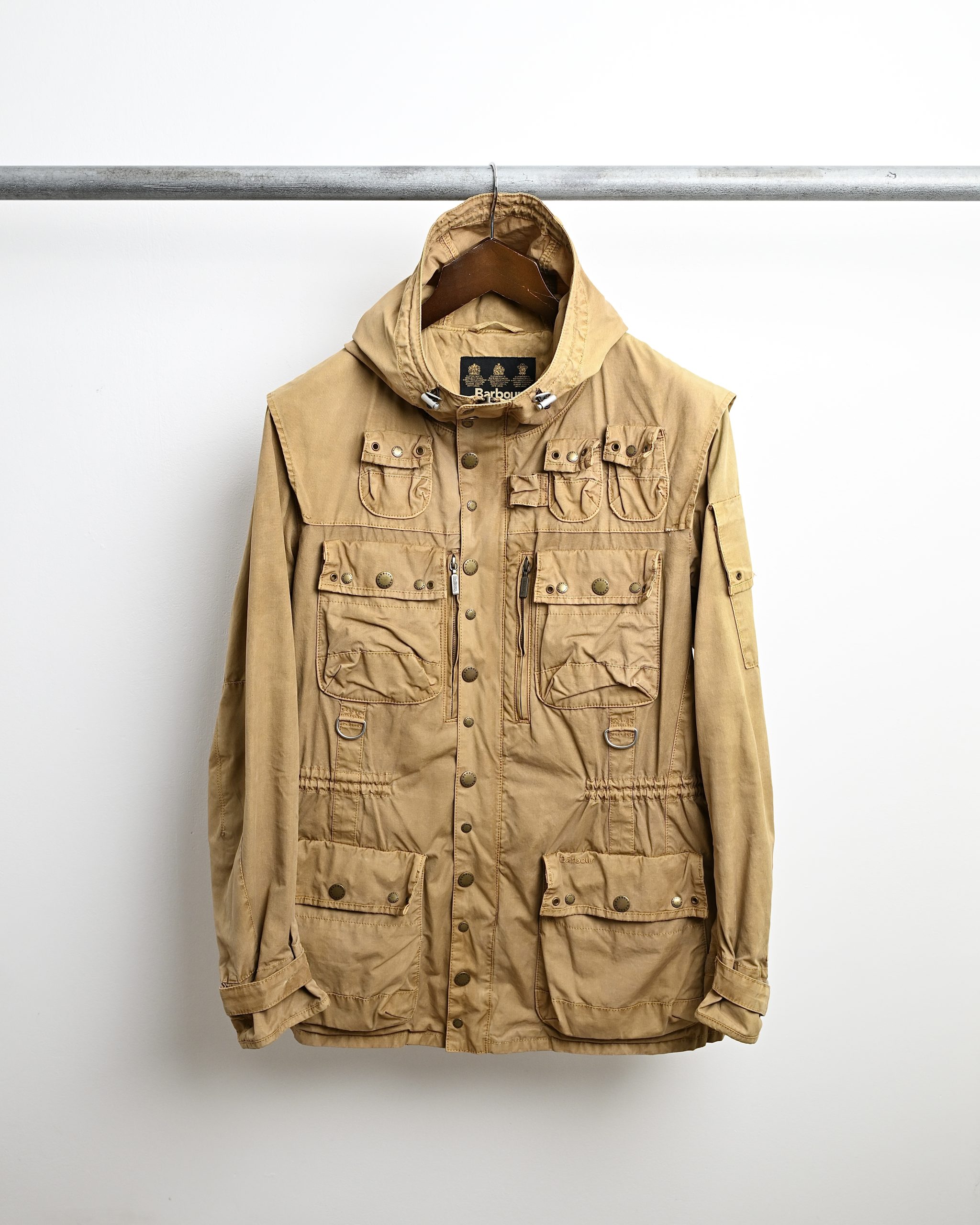 BARBOUR X TO KI TO VINTAGE COTTON HUNTING JACKET (L)