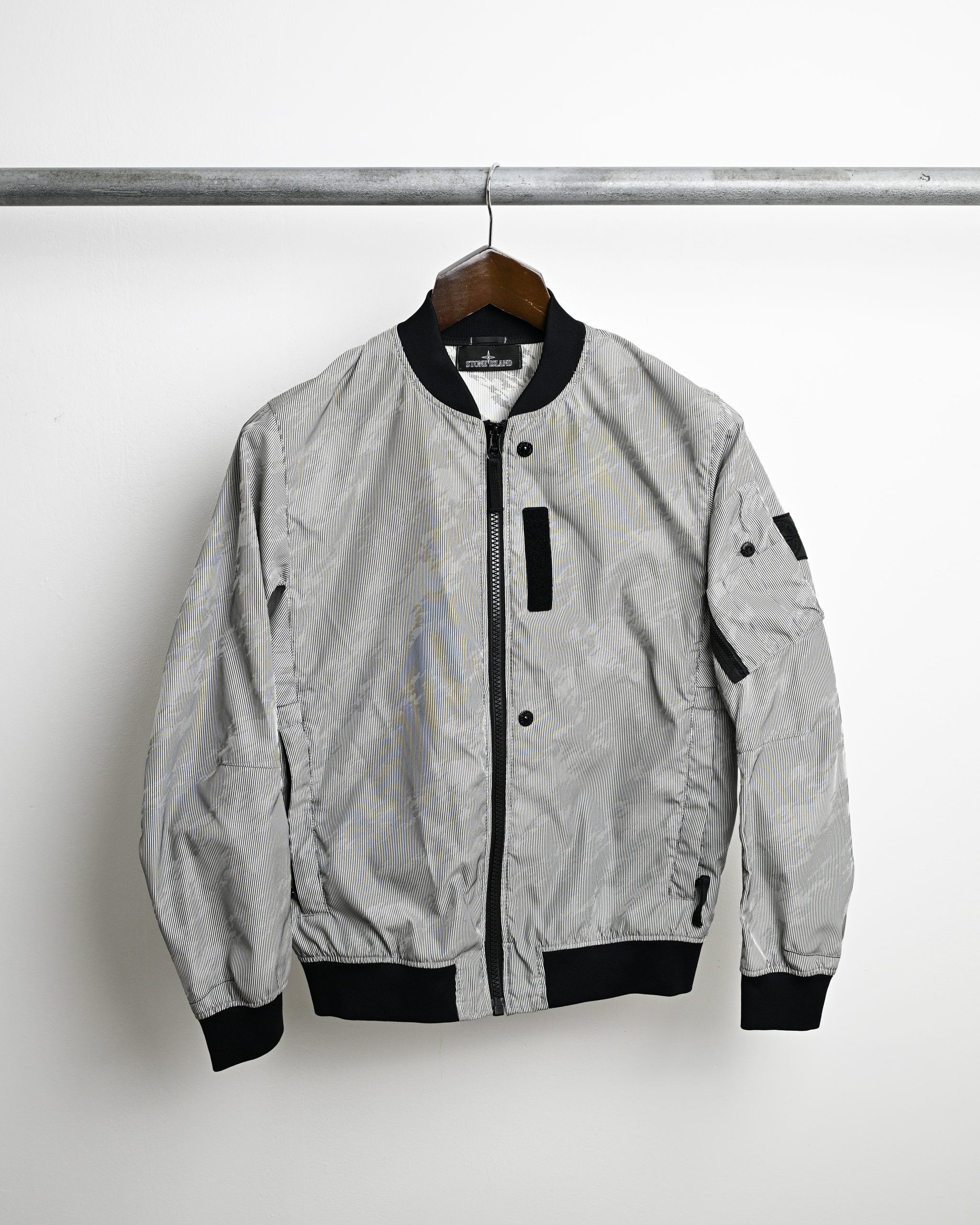 STONE  SHADOW PROJECT ジャガード ジャケット STONE ISLAND SHADOW PROJECT LENTICULAR JACQUARD BOMBER JACKET (S