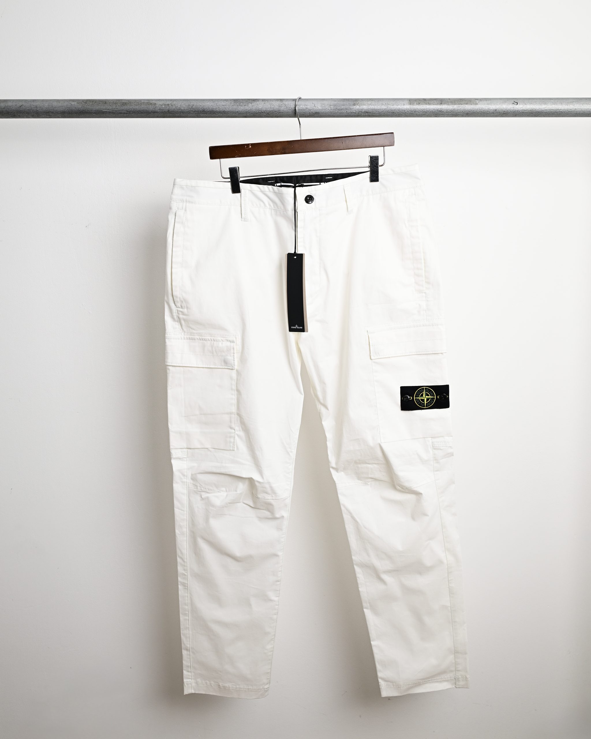 STONE ISLAND AW17 TYPE SK WASHED CARGO PANTS (W33) - Jazzy Badger